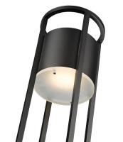 LED Outdoor Post Moun Fixture by Z-Lite - Luca Collection, Black Finish - 517PHM-567P-BK-LED