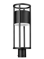 LED Outdoor Post Moun Fixture by Z-Lite - Luca Collection, Black Finish - 517PHM-BK-LED