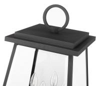 Four Light Outdoor Post Mount Fixture by Z-Lite - Broughton Collection, Black Finish - 521PHBR-BK
