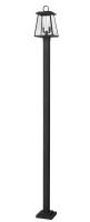 Two Light Outdoor Post Mounted Fixture by Z-Lite - Broughton Collection, Black Finish - 521PHMS-536P-BK