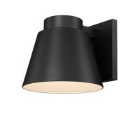 LED Outdoor Wall Mount by Z-Lite - Asher Collection, Black Finish - 544B-BK-LED