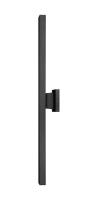 LED Outdoor Wall Mount by Z-Lite - Edge Collection, Black Finish - 576M-2-BK-LED