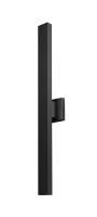 LED Outdoor Wall Mount by Z-Lite - Edge Collection, Black Finish - 576M-2-BK-LED