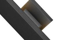 LED Outdoor Wall Mount by Z-Lite - Edge Collection, Black Finish - 576S-2-BK-LED