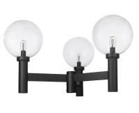Three Light Outdoor Post Mount Fixture by Z-Lite - Laurent Collection, Black Finish - 599BP3-BK