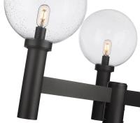 Three Light Outdoor Post Mount Fixture by Z-Lite - Laurent Collection, Black Finish - 599BP3-BK