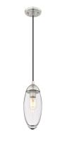 One Light Pendant by Z-Lite - Arden Collection, Brushed Nickel Finish - 651P-BN