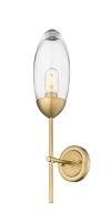 One Light Wall Sconce by Z-Lite - Arden Collection, Rubbed Brass Finish - 651S-RB