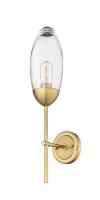One Light Wall Sconce by Z-Lite - Arden Collection, Rubbed Brass Finish - 651S-RB