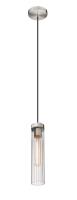One Light Pendant by Z-Lite - Beau Collection, Brushed Nickel Finish - 740P-BN