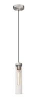 One Light Pendant by Z-Lite - Beau Collection, Brushed Nickel Finish - 740P-BN