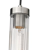 One Light Pendant by Z-Lite - Beau Collection, Brushed Nickel Finish - 740P-BN