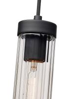 One Light Pendant by Z-Lite - Beau Collection, Matte Black Finish - 740P-MB