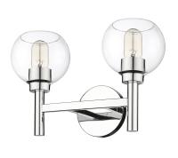 Two Light Vanity by Z-Lite - Sutton Collection, Chrome Finish - 7502-2V-CH