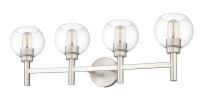 Four Light Vanity by Z-Lite - Sutton Collection, Brushed Nickel Finish - 7502-4V-BN
