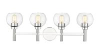 Four Light Vanity by Z-Lite - Sutton Collection, Chrome Finish - 7502-4V-CH