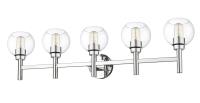 Five Light Vanity by Z-Lite - Sutton Collection, Chrome Finish - 7502-5V-CH