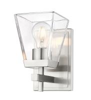 One Light Wall Sconce by Z-Lite - Lauren Collection, Brushed Nickel Finish - 819-1S-BN