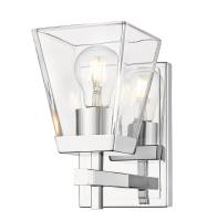 One Light Wall Sconce by Z-Lite - Lauren Collection, Chrome Finish - 819-1S-CH