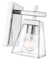 One Light Wall Sconce by Z-Lite - Lauren Collection, Chrome Finish - 819-1S-CH