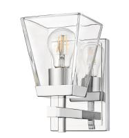 One Light Wall Sconce by Z-Lite - Lauren Collection, Chrome Finish - 819-1S-CH