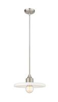 One Light Pendant by Z-Lite - Paloma Collection, Brushed Nickel Finish - 820P14-BN