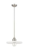 One Light Pendant by Z-Lite - Paloma Collection, Brushed Nickel Finish - 820P14-BN