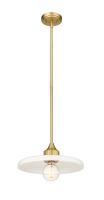 One Light Pendant by Z-Lite - Paloma Collection, Olde Brass Finish - 820P14-OBR
