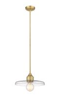 One Light Pendant by Z-Lite - Paloma Collection, Olde Brass Finish - 821P14-OBR