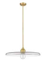One Light Pendant by Z-Lite - Paloma Collection, Olde Brass Finish - 821P24-OBR