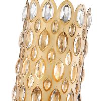 Two Light Wall Sconce by Z-Lite - Dealey Collection, Heirloom Brass Finish - 822-2S-HB