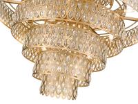 25 Light Chandelier by Z-Lite - Dealey Collection, Heirloom Brass Finish - 822P45-HB