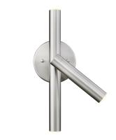 LED Wall Sconce by Z-Lite - Forest Collection, Brushed Nickel Finish - 917-3S-BN-LED