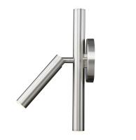 LED Wall Sconce by Z-Lite - Forest Collection, Brushed Nickel Finish - 917-3S-BN-LED