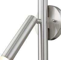 LED Wall Sconce by Z-Lite - Forest Collection, Brushed Nickel Finish - 917-3S-BN-LED