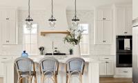 One Light Mini Chandelier by Crystorama - Calypso Collection, Matte Black Finish - 131-MK