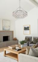 Six Light Chandelier by Crystorama - Calypso Collection, Polished Chrome Finish - 237-CH
