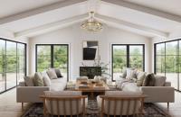 Six Light Chandelier by Crystorama - Calypso Collection, Vibrant Gold Finish - 237-VG