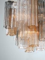 Four Light Semi Flush Mount by Crystorama - Addis Collection, Aged Brass Finish - ADD-300-AG-AU_CEILING