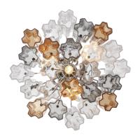 Four Light Chandelier by Crystorama - Addis Collection, Polished Chrome Finish - ADD-300-CH-AU