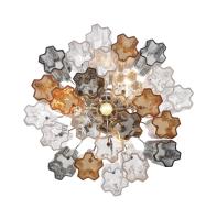 Four Light Semi Flush Mount by Crystorama - Addis Collection, Polished Chrome Finish - ADD-300-CH-AU_CEILING
