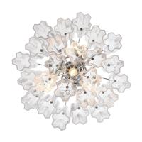 Four Light Chandelier by Crystorama - Addis Collection, Polished Chrome Finish - ADD-300-CH-CL