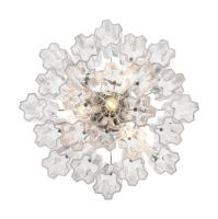 Four Light Semi Flush Mount by Crystorama - Addis Collection, Polished Chrome Finish - ADD-300-CH-CL_CEILING