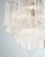Four Light Semi Flush Mount by Crystorama - Addis Collection, Polished Chrome Finish - ADD-300-CH-CL_CEILING