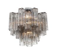 Four Light Semi Flush Mount by Crystorama - Addis Collection, Polished Chrome Finish - ADD-300-CH-SM_CEILING