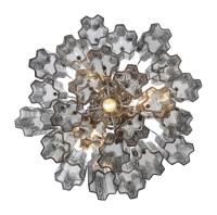 Four Light Semi Flush Mount by Crystorama - Addis Collection, Polished Chrome Finish - ADD-300-CH-SM_CEILING