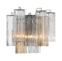 Two Light Wall Sconce by Crystorama - Addis Collection, Polished Chrome Finish - ADD-302-CH-AU