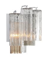 Two Light Wall Sconce by Crystorama - Addis Collection, Polished Chrome Finish - ADD-302-CH-AU