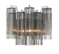 Two Light Wall Sconce by Crystorama - Addis Collection, Polished Chrome Finish - ADD-302-CH-SM