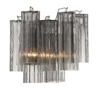 Two Light Wall Sconce by Crystorama - Addis Collection, Polished Chrome Finish - ADD-302-CH-SM
